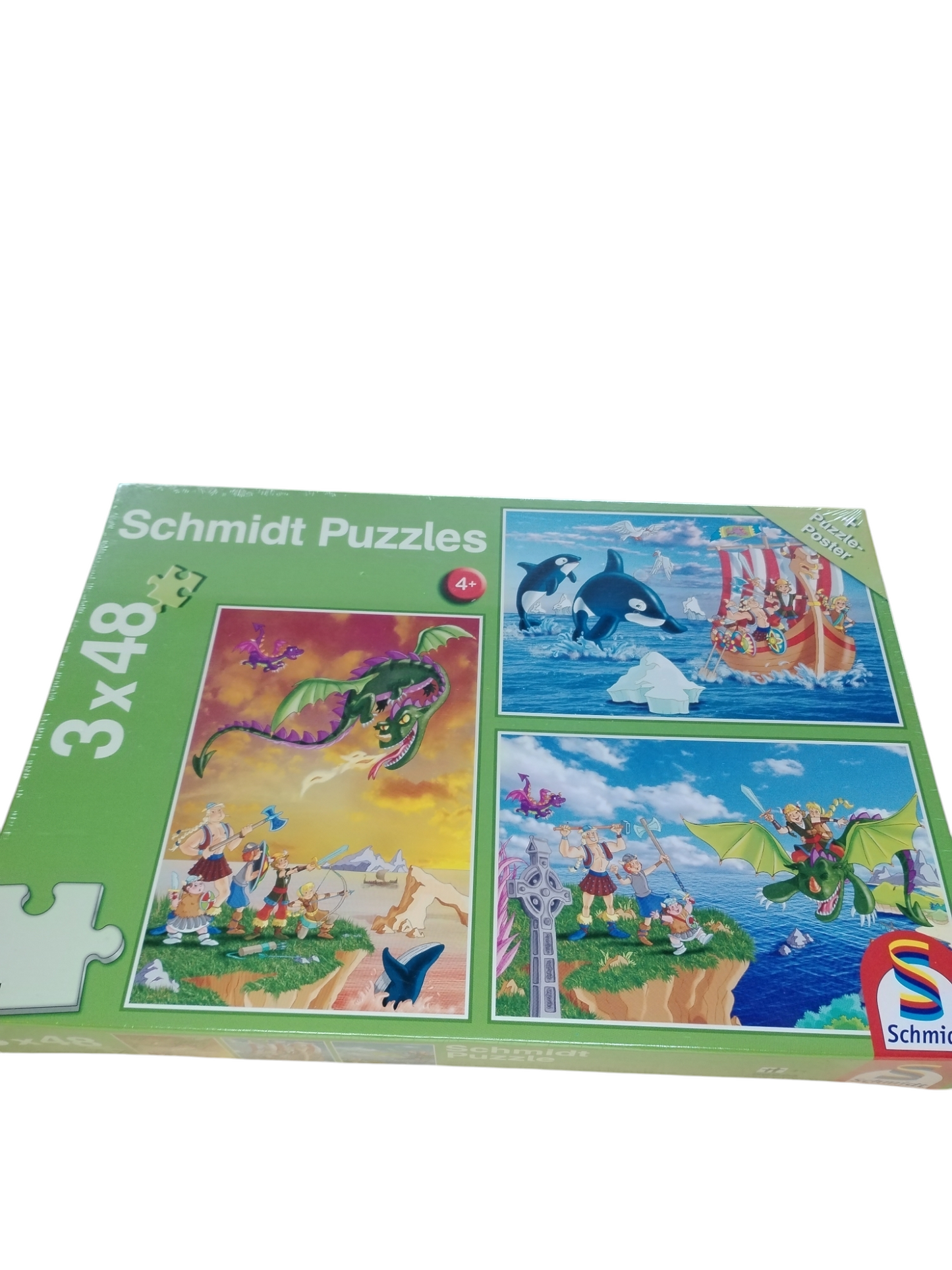 Puzzle von Piraten Dinos Drachen